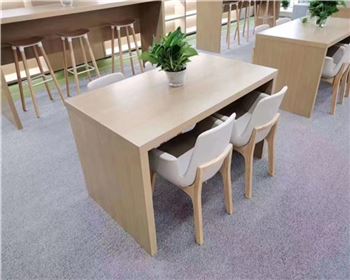 西安圖書館閱覽室書桌